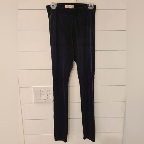 Abercrombie Girls velvet leggings size Medium - Picture 1 of 5